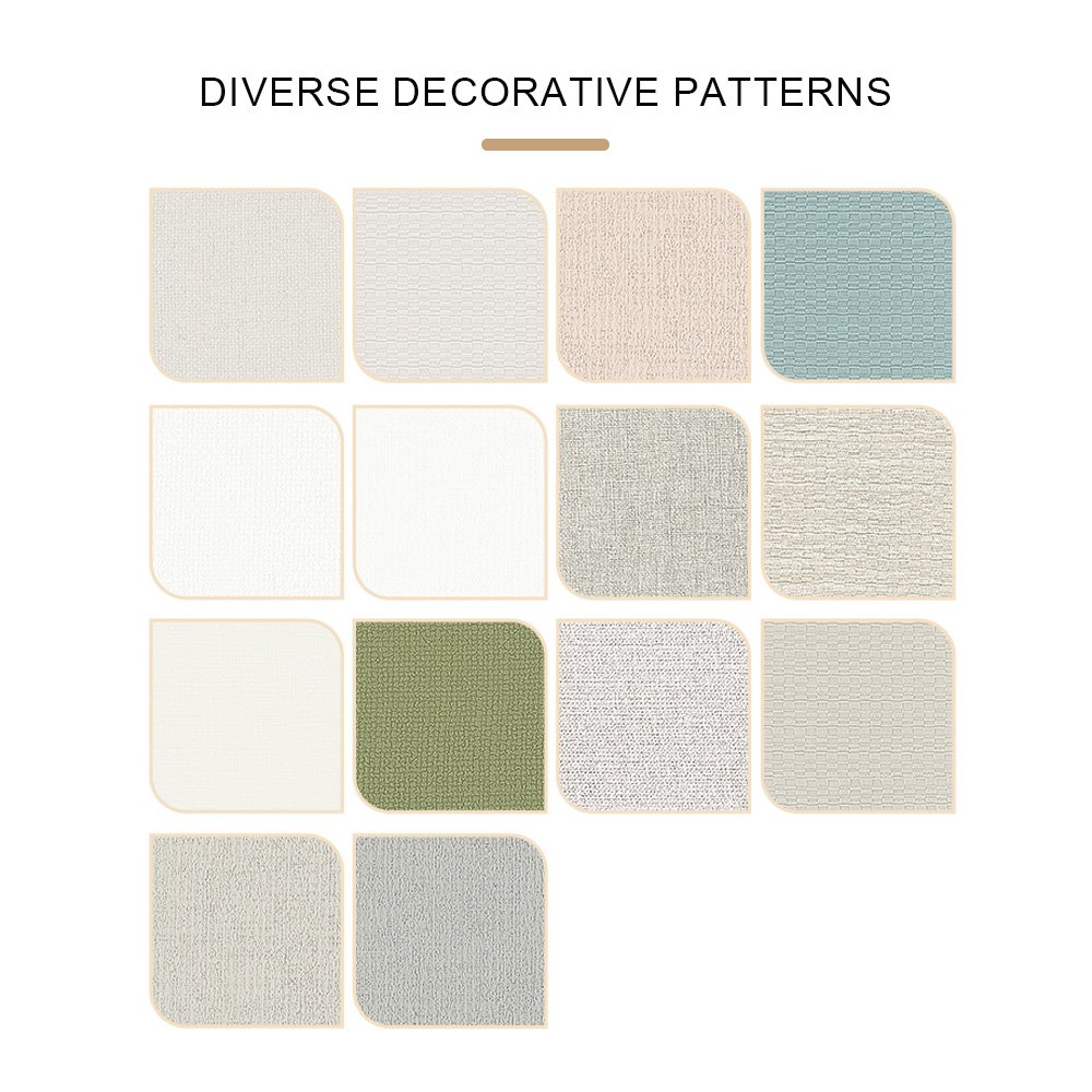TIANAN PP 3D Foam Wallpaper Sound Insulation Wallpapers Thermal Insulation Wallcovering Decorative Wall Paper Rolls DIY