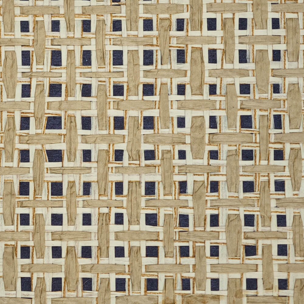 Luxury Square Textured Paperweave Wall Wallpaper Roll for Home Decoration Living Room