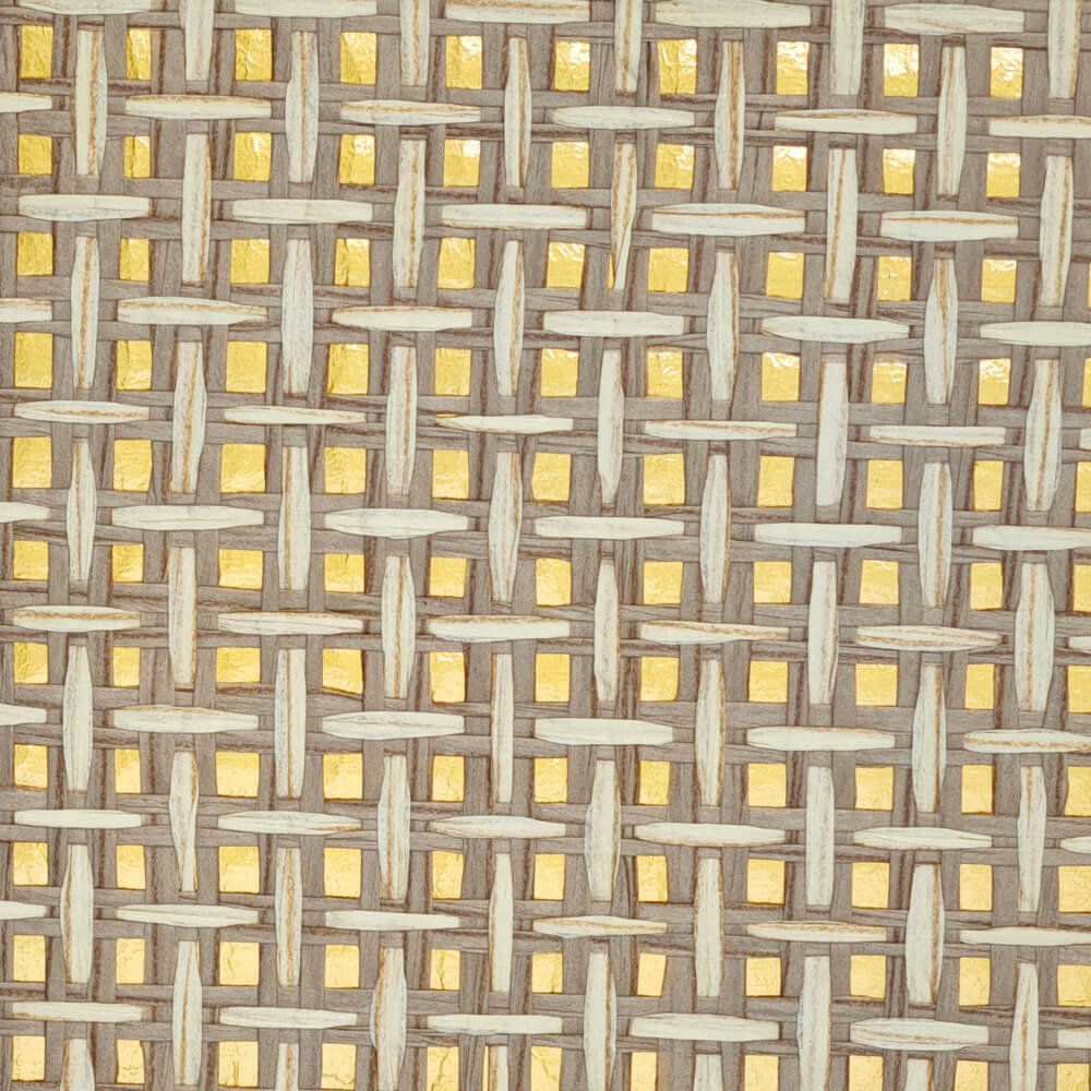 Luxury Square Textured Paperweave Wall Wallpaper Roll for Home Decoration Living Room
