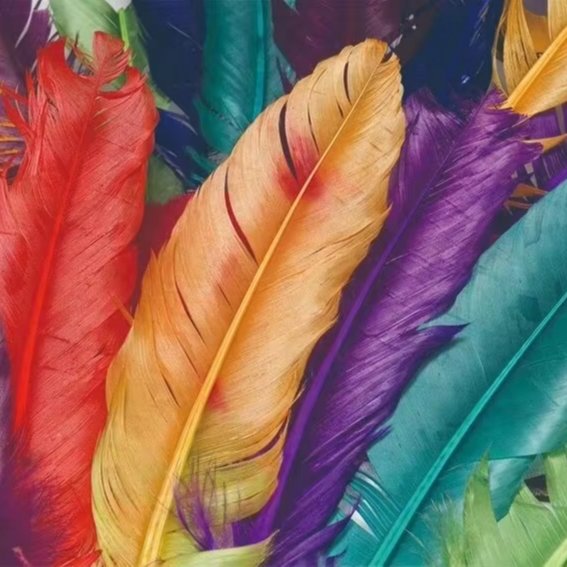 New beautiful types hotel wallpaper soft feather design size custom fabric high-end wall mural