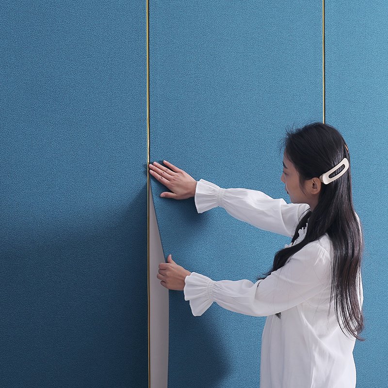 3D fabric textile luxurious textile foam wallpaper rolls for living room decoration