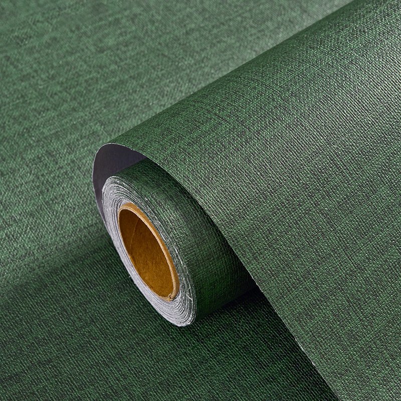 Moistureproof Waterproof Wallpaper Light Luxury Linen Cork Woven Wallpaper Wallcoverings For Hotel Home Bedroom Livingroom
