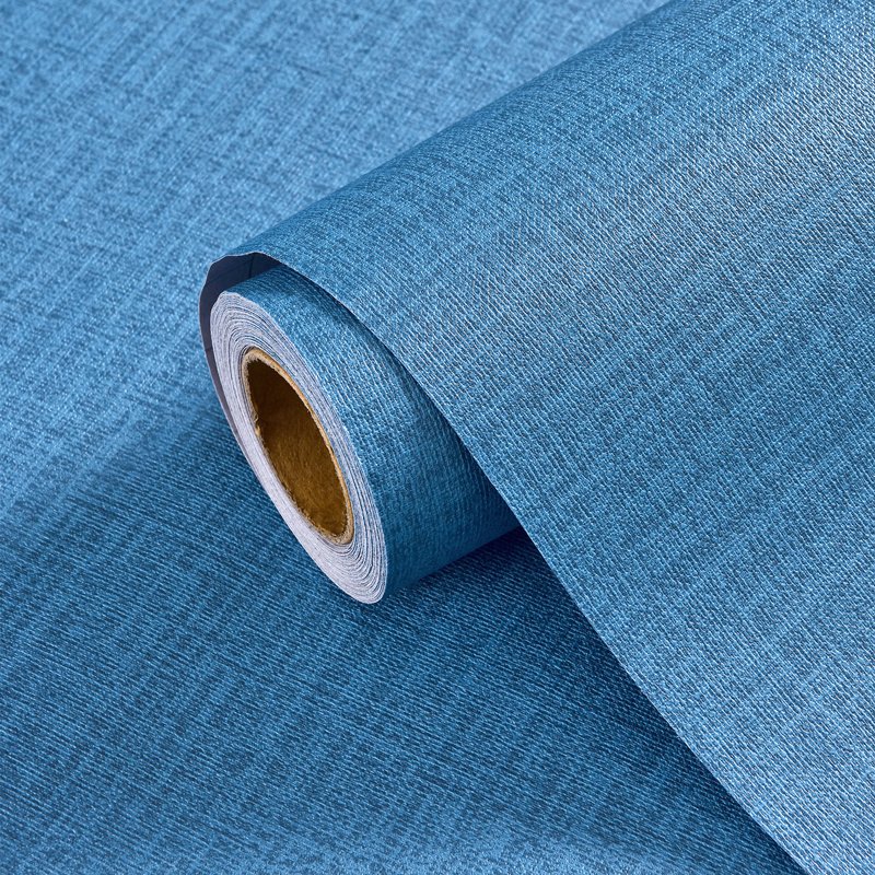 Moistureproof Waterproof Wallpaper Light Luxury Linen Cork Woven Wallpaper Wallcoverings For Hotel Home Bedroom Livingroom