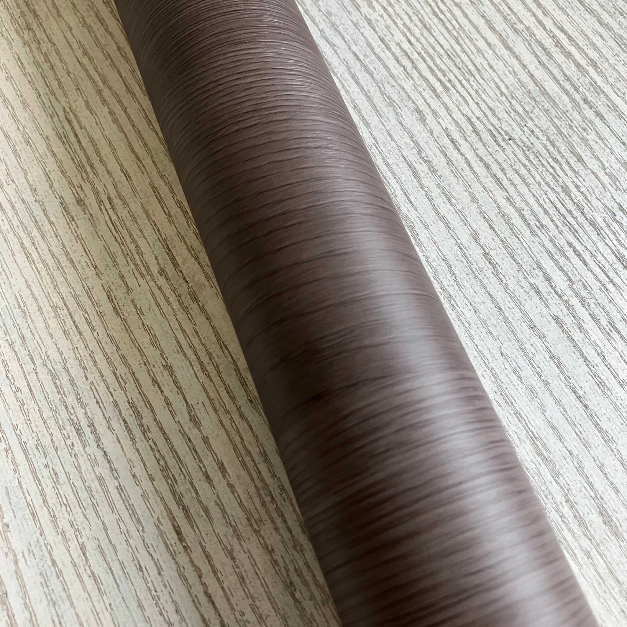 Stocklot Self Adhesive paper and film matt wood grain pvc decorative design film 3d wallpapers sticker