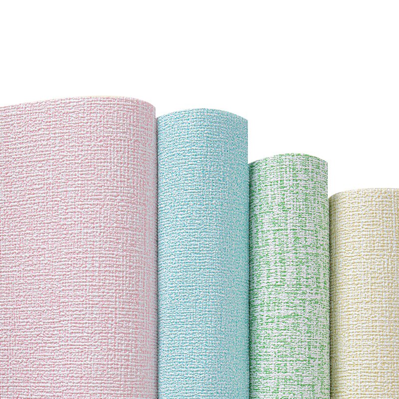 Length 2.8m stock Modern Self Adhesive Wallpaper Printable Embossed Wallpapers Roll white Solid Color WallPaper