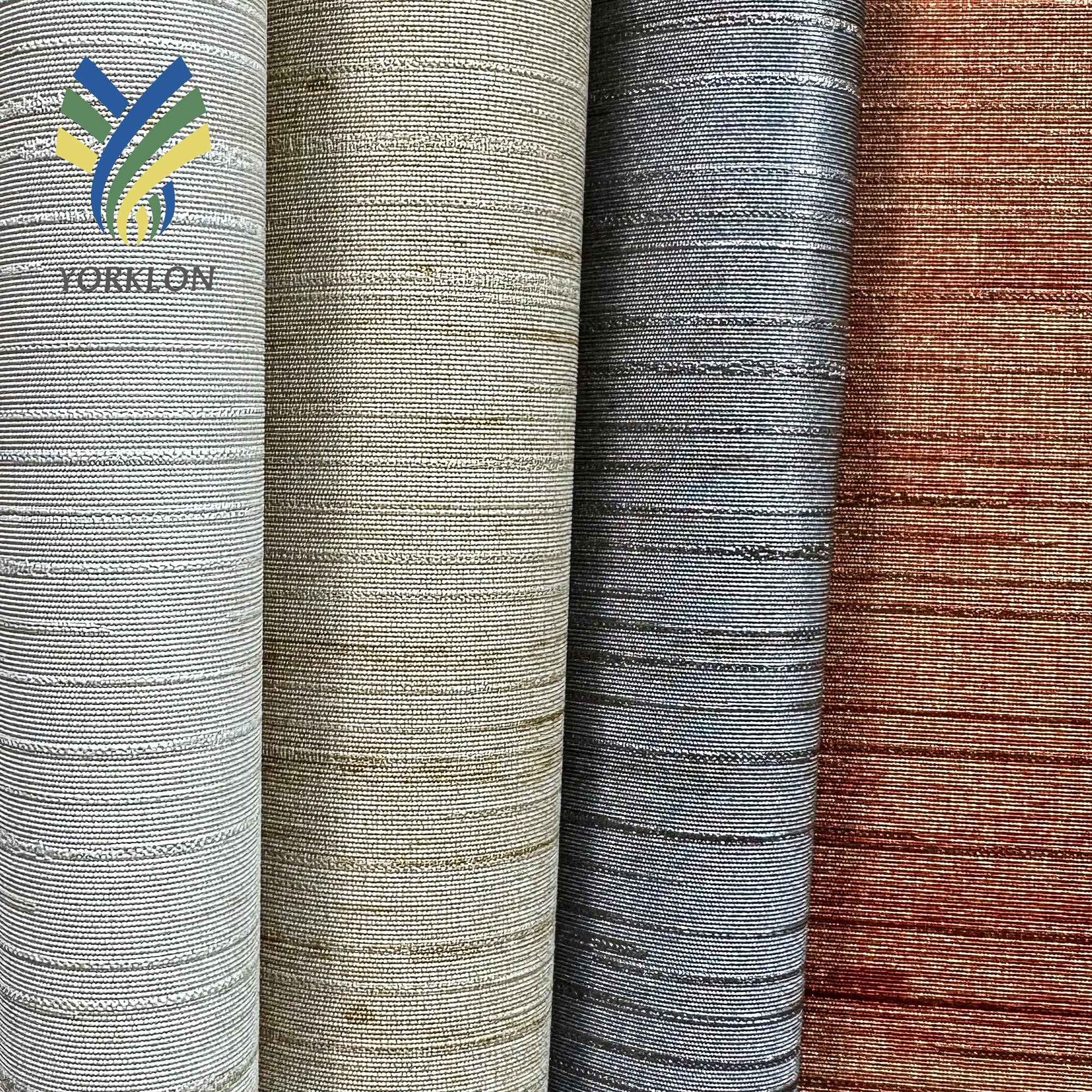 Luxury Silk Textured Kids Living Room Wall papers Decor Office Hotel Bedroom Kitchen Home Wall Decoration Rolls Wallpaper