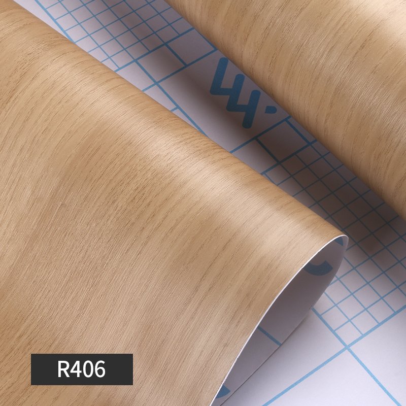 Wood grain self-adhesive contact paper wallpapers wooden design wallpaper wall sticker for wall China wood wallpaper factory