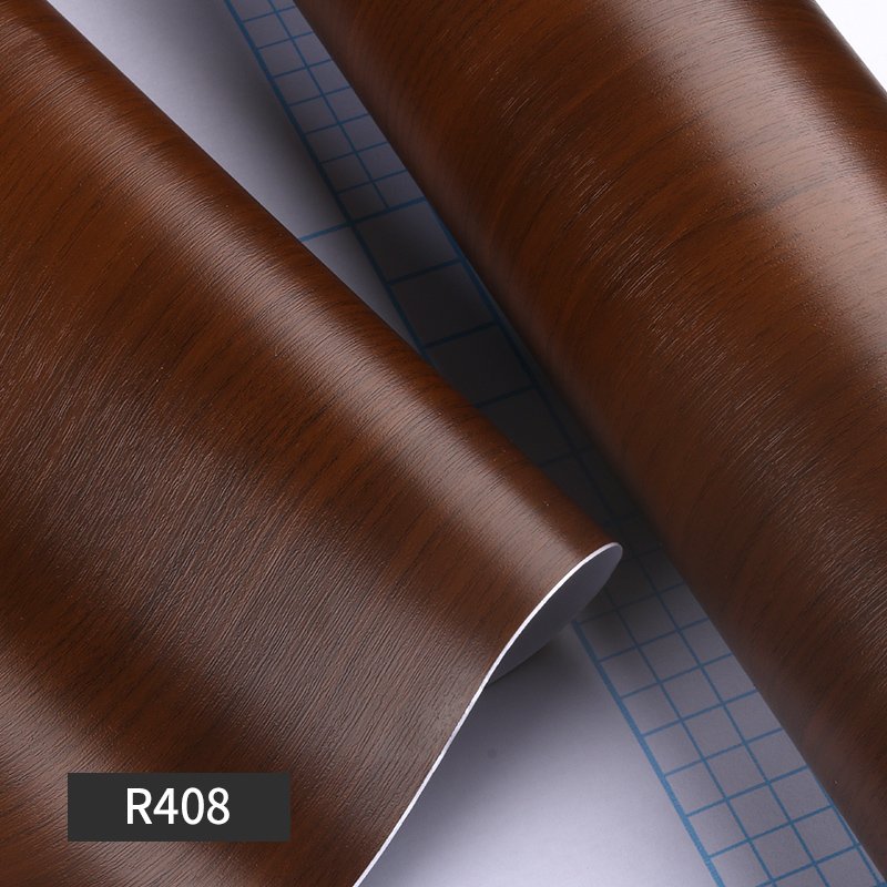 Wood grain self-adhesive contact paper wallpapers wooden design wallpaper wall sticker for wall China wood wallpaper factory