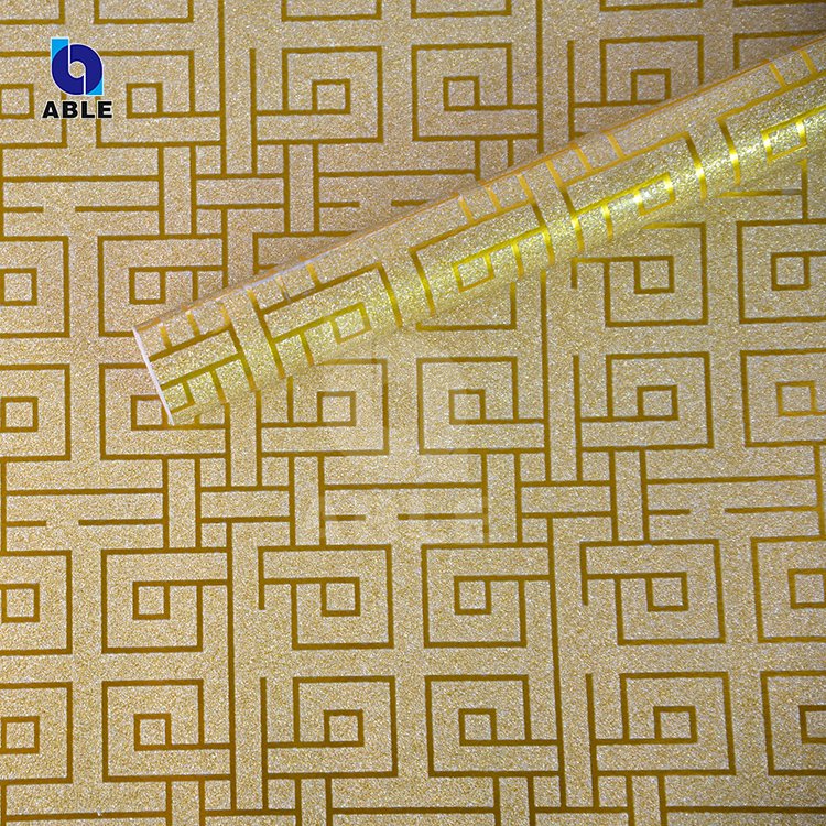 luxury wall paper rolls glitter wallpapers