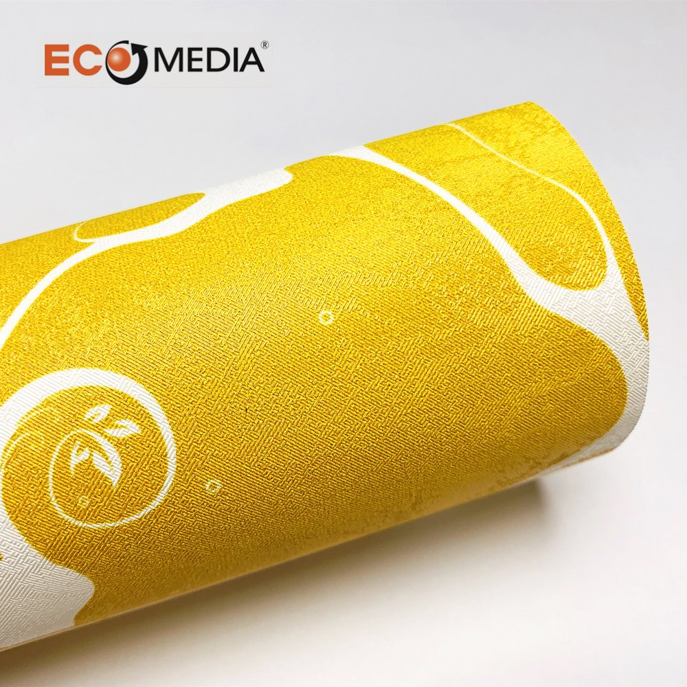 Eco Solvent UV Latex Home Hotel Decoration Blank Printable Base Wall Paper White Wallpaper Roll
