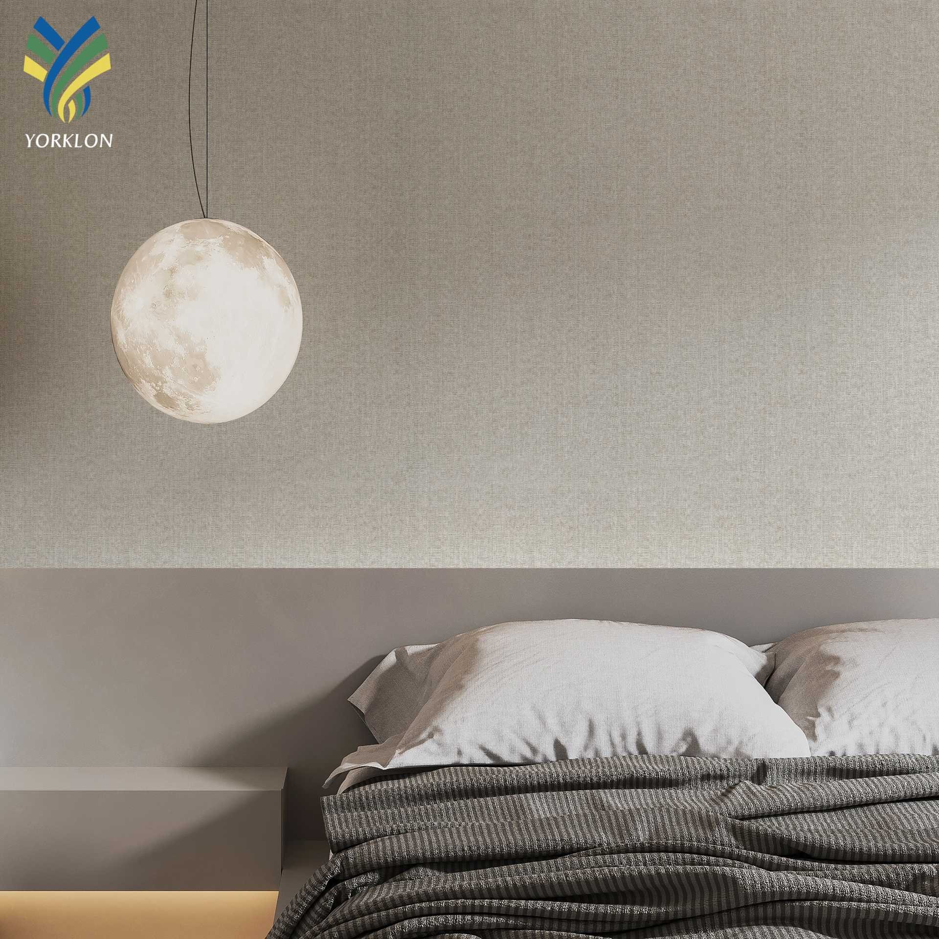 KNIGHT - INSTOCK Nature Wall Decoration Fireproof Hotel Project Wallcovering PVC Wallpaper For Hotel