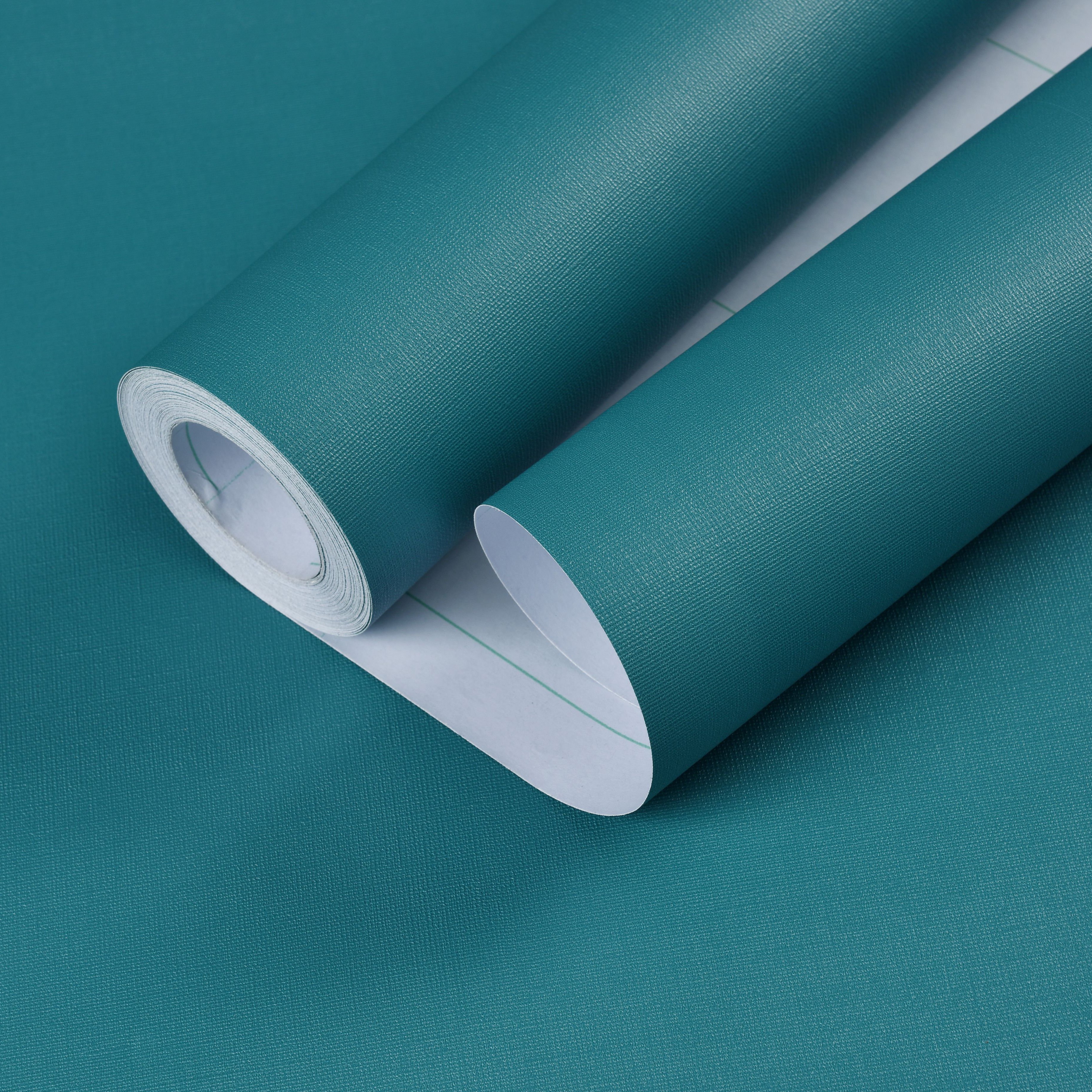 green beautiful bedroom wallpaper roll plain pattern self adhesive decorative embossed solid color wallpaper