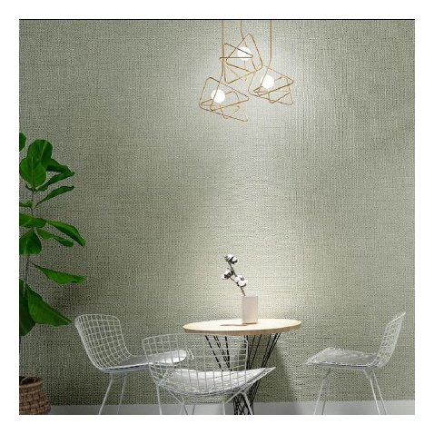 Beautiful Classical Floral Design Flocking Wallpaper For Living Room