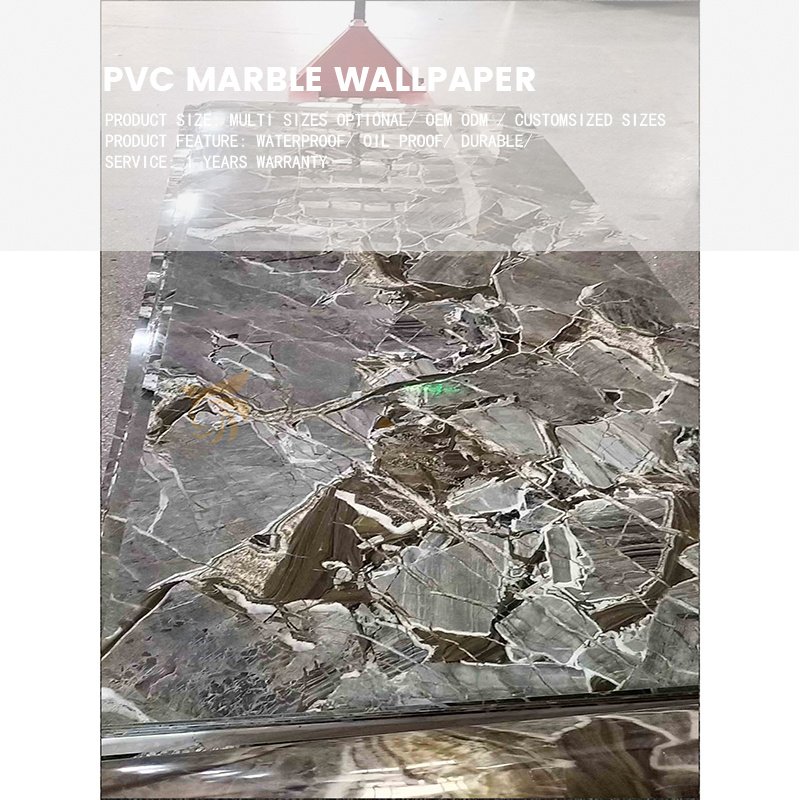 WITOP DECOR 1220*2800mm PE material soft tiles marble wall stickers rolls for decoration