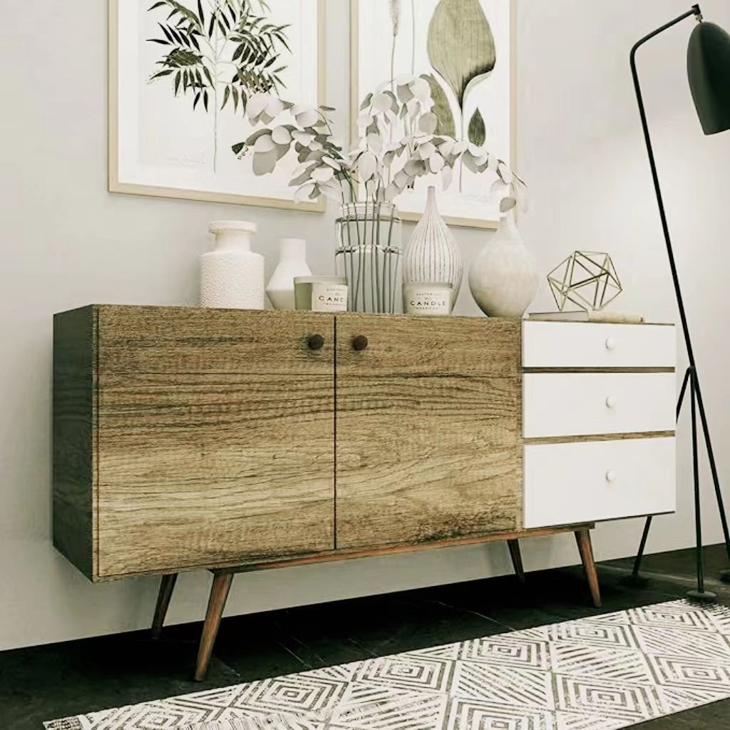 Wood Grain Wallpaper Peel and Stick Natural Wood Texture Wall Paper Removable Self-Adhesive Film Decorative Vinyl for Cabinet