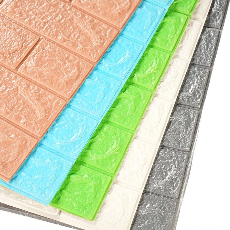 PVC Wallpaper Brick and Stone Style Home Decor Wall Paper Brick Pattern Self Adhesive Wallpaper Roll