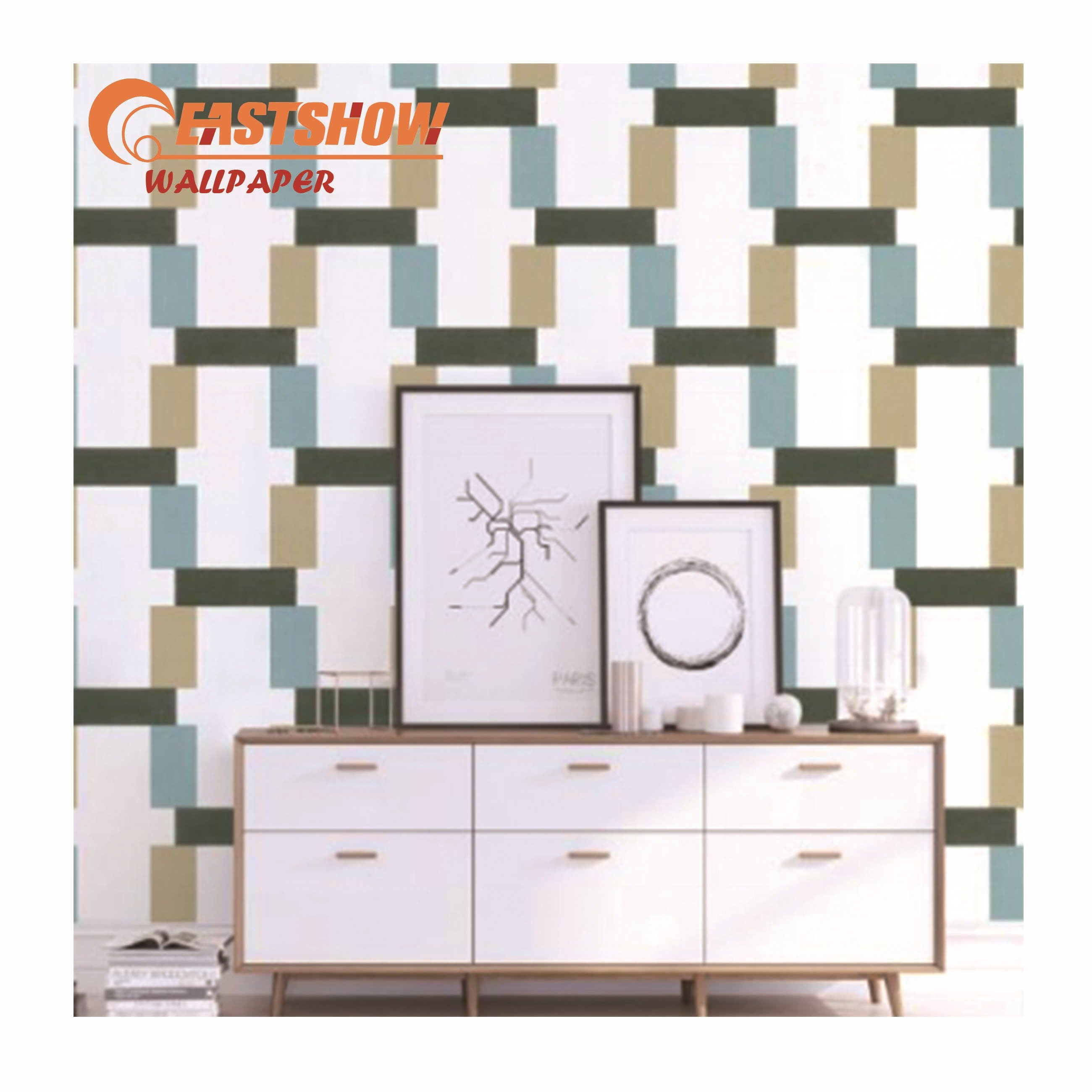 factory wall paper modern wallpaper 3d pvc wall decor wallpaper rolls home decoration
