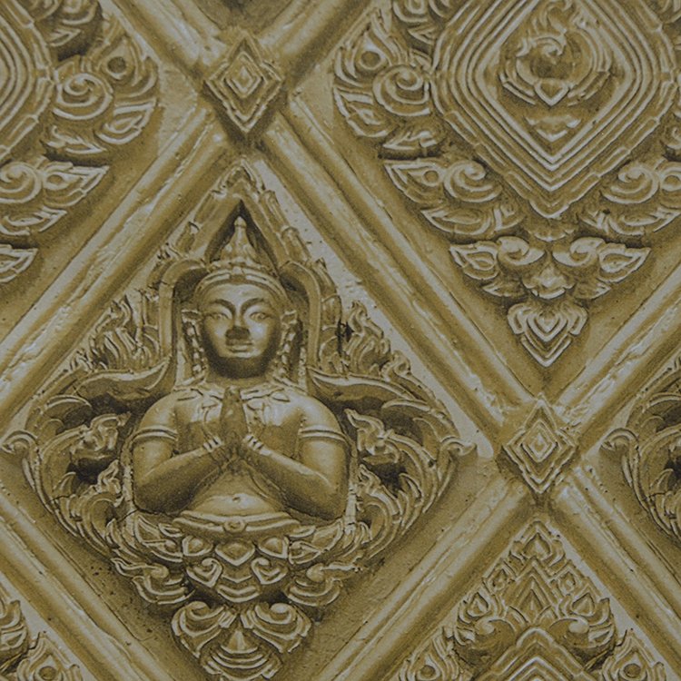 Wholesale pvc wallpaper 3d golden Buddha graphic wallpaper decorative background wallpaper use for home improvement