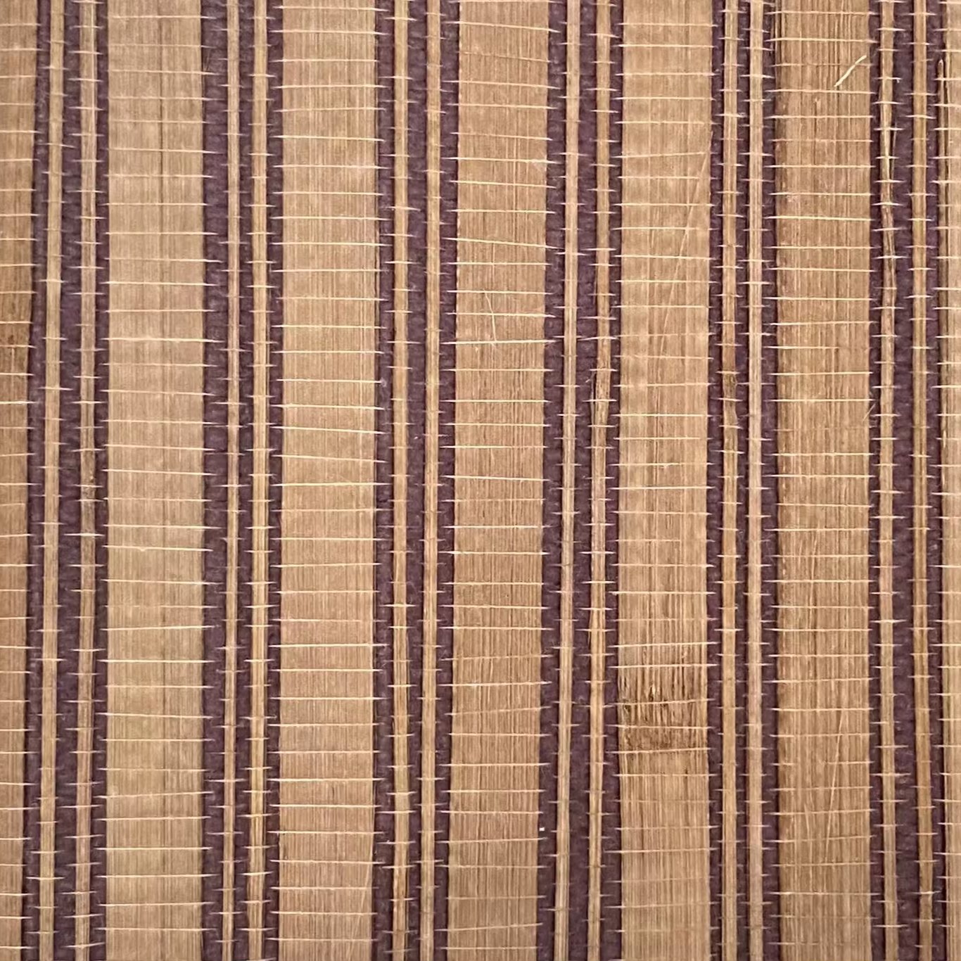 Natural style bamboo grasscloth sticker high quality wallpaper rolls
