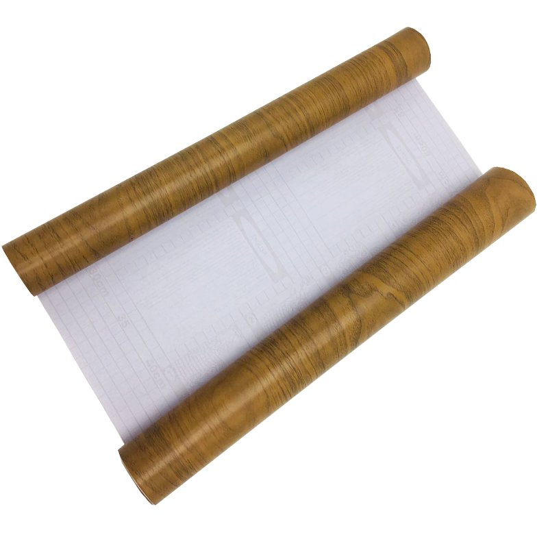 Custom home Decoration Removable roll sticker Wood Grain Waterproof Wallpaper