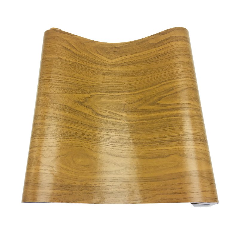 Custom home Decoration Removable roll sticker Wood Grain Waterproof Wallpaper