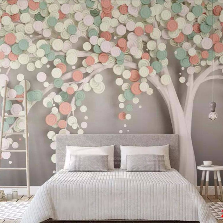 ZHIHAI flower designs print bedroom decor 3d wallpaper