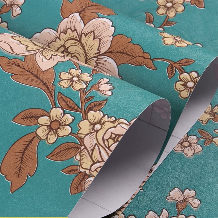 3D Vinyl Wallpaper living room peel and stick floral damask wallpaper modern flower removable home Wallpaper