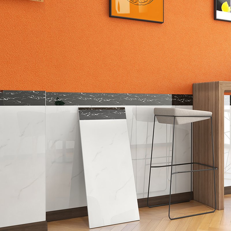 Luxury wallpapers marble selfadhesive wallpaper wood grain with waistline diy tile sticker vinyl wall self adhesive 40*90cm