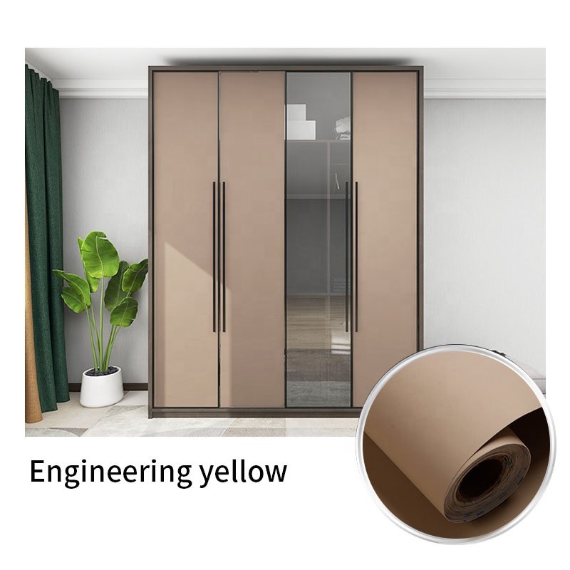 Wall Paper PVC Solid Color House Decoration Wallpaper Rolls Wall Decorations For Home Luxury