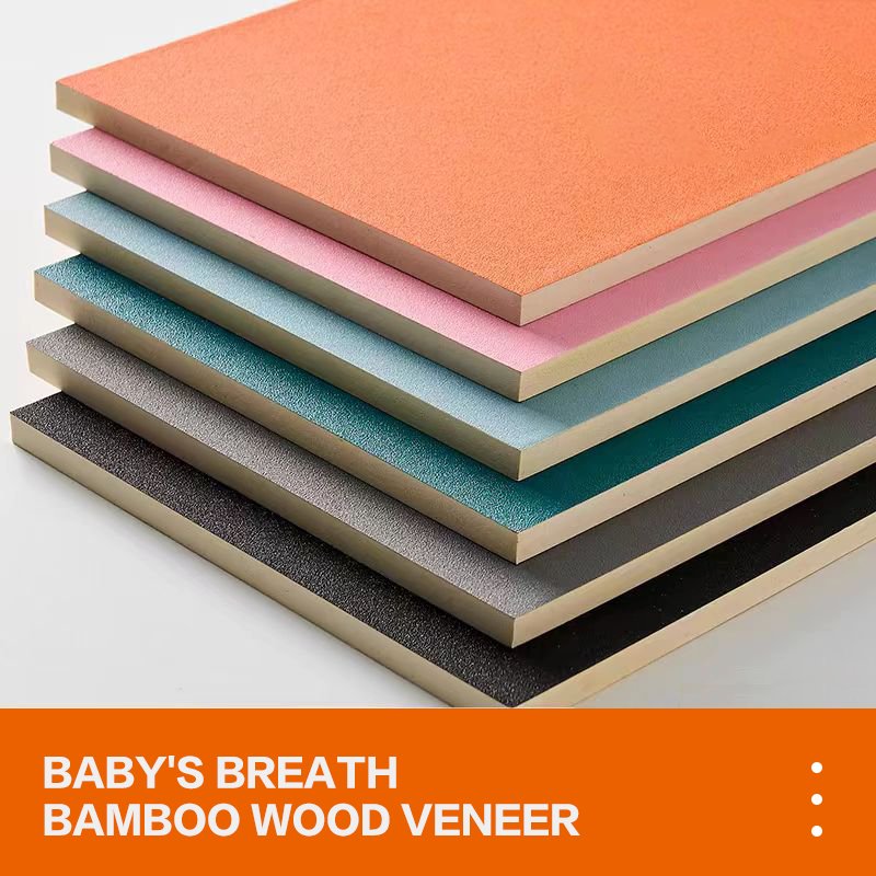 8mm environmentally friendly, fireproof, anti-collision, and well installed wooden veneer