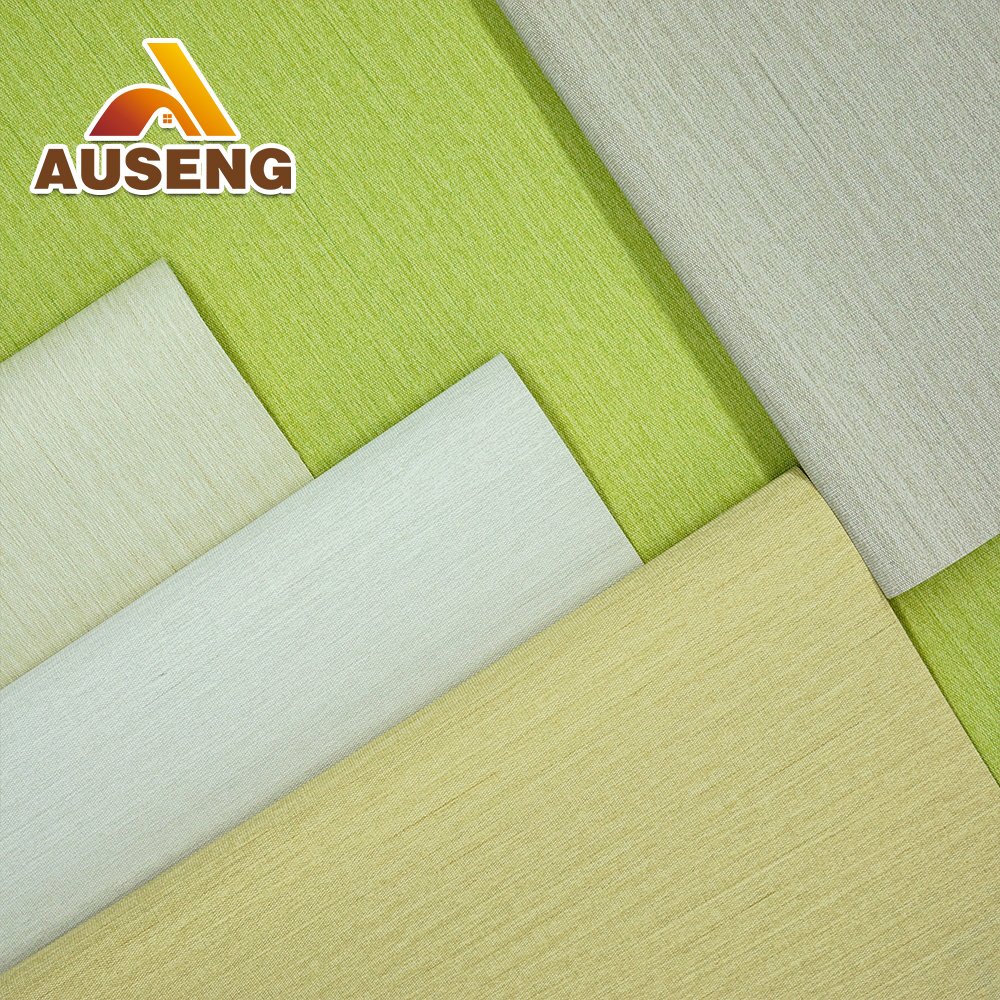High Quality New Design Custom Fire Resistance Interior Decorative Fabric Vinyl Wallpaper Wallcoverings For Hotel Walls