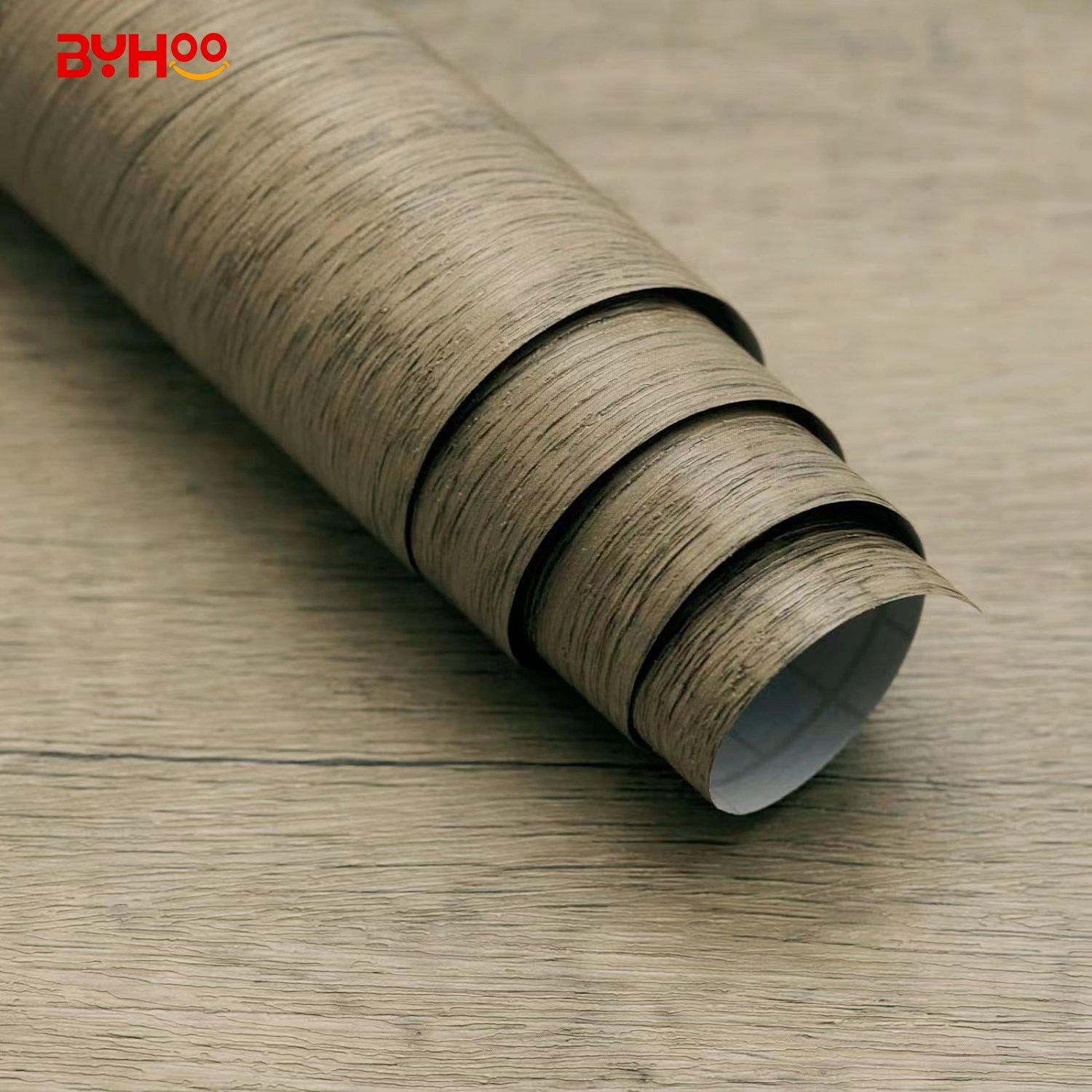 Wood Grain Contact Paper Peel and Stick Wallpaper Removable PVC Self Adhesive Wood Stickers Wall for Cabinets Decor