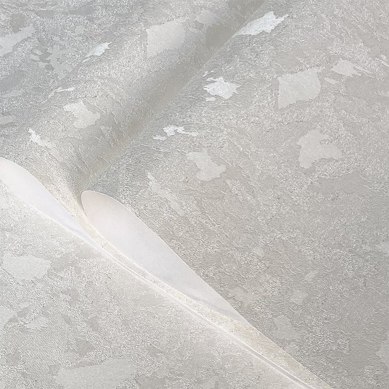 White textured plain wallpaper abstract diatomaceous mud living room luxurious interior decoration wallpaper roll