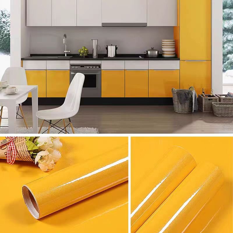 ORON Self Adhesive Contact Paper Peel and Stick waterproof Vinyl Wrap Glitter wallpaper For Kitchen Cabinets walls