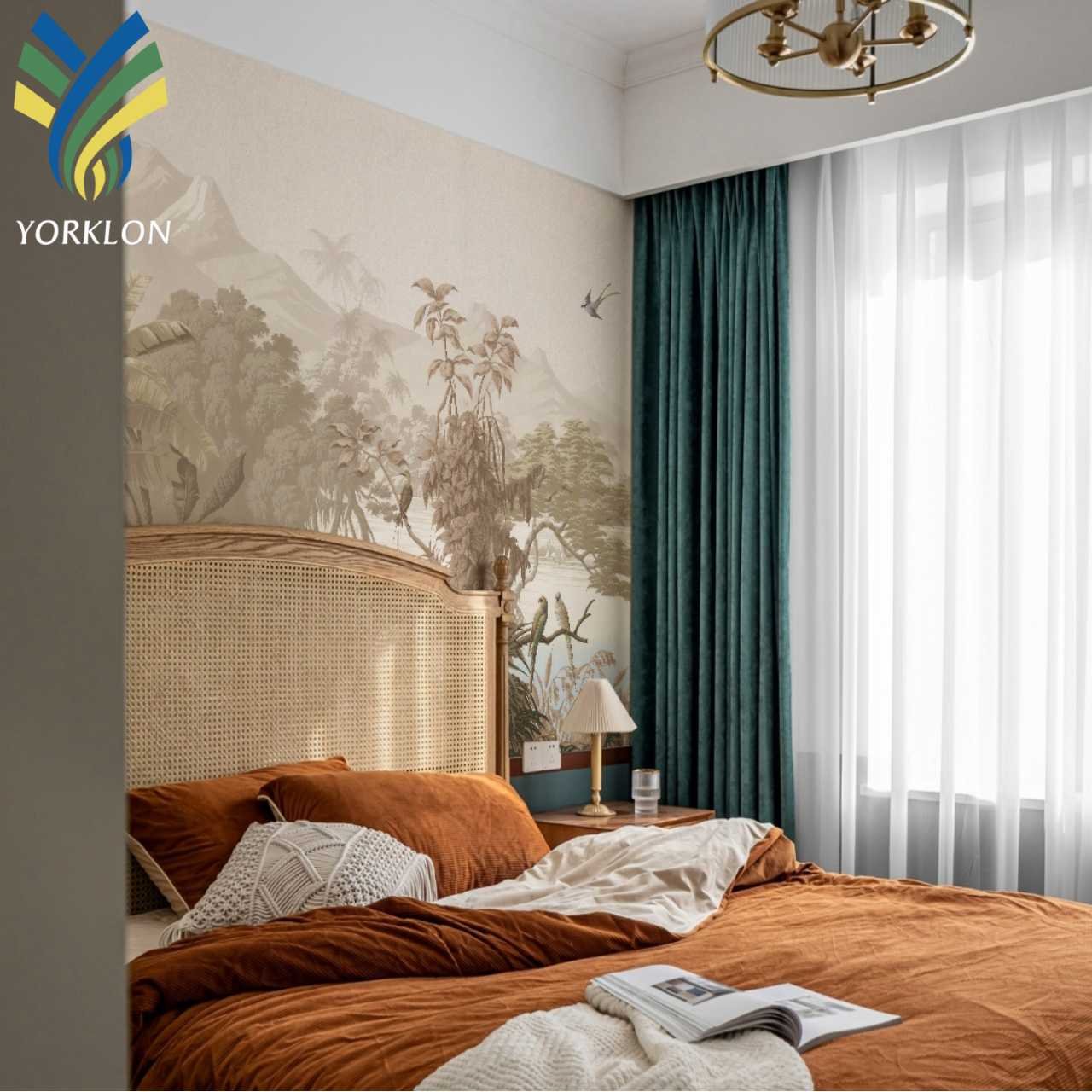 Custom 3D Mural Wallpaper Living Room Bedroom Hallway-Modern Factory Waterproof 3D Wallpaper Beautiful Scenery Hotel Decoration