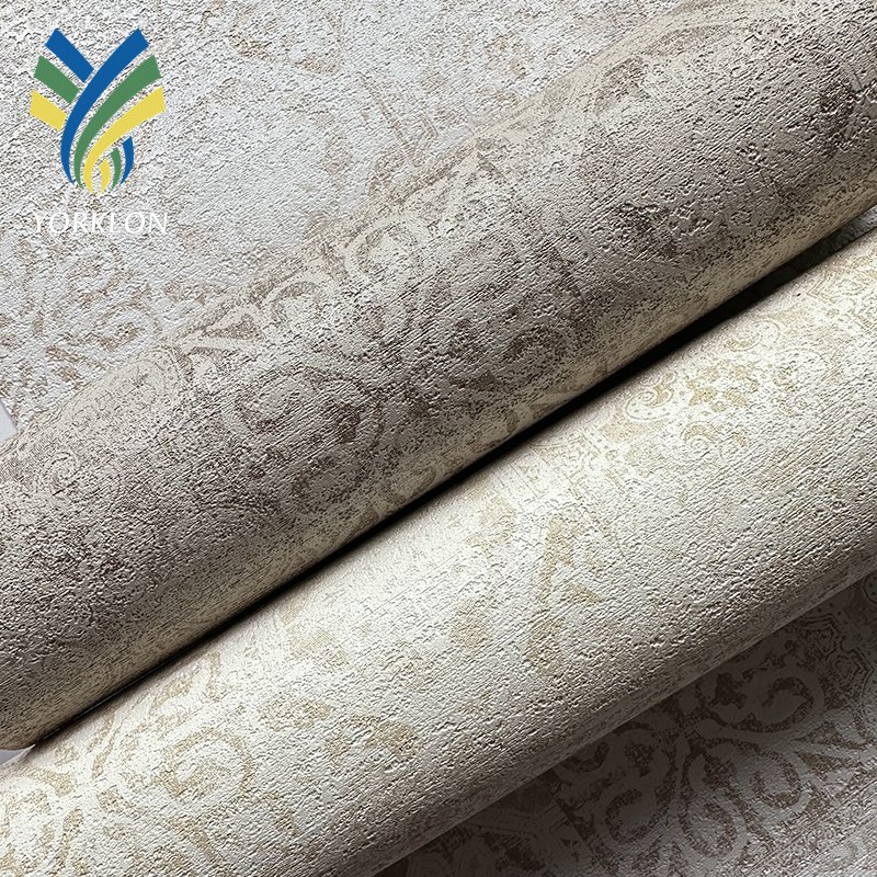 LIBER - Custom Mold proof Wallpaper Fireproof PVC Wall paper Wallcoverings Rolls For Hotel Home Bedroom Wall Decoration