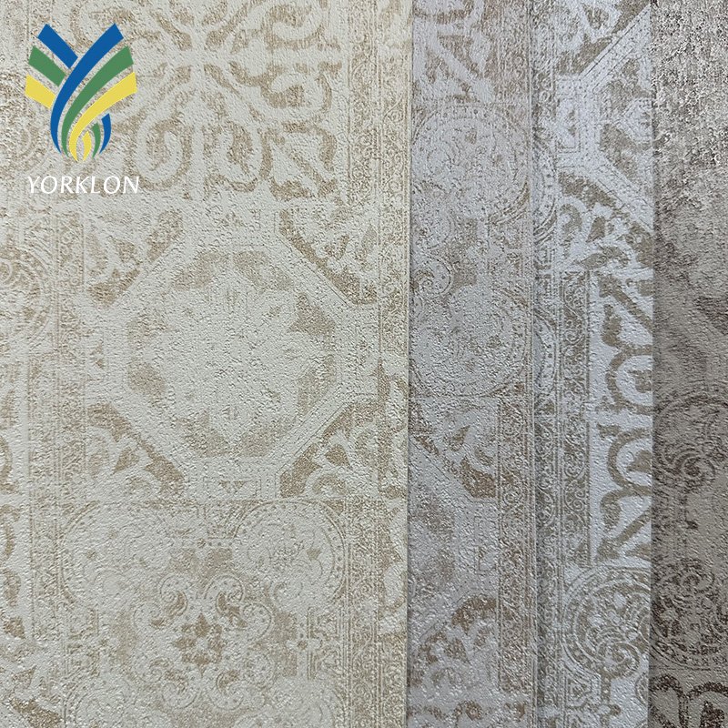 LIBER - Custom Mold proof Wallpaper Fireproof PVC Wall paper Wallcoverings Rolls For Hotel Home Bedroom Wall Decoration