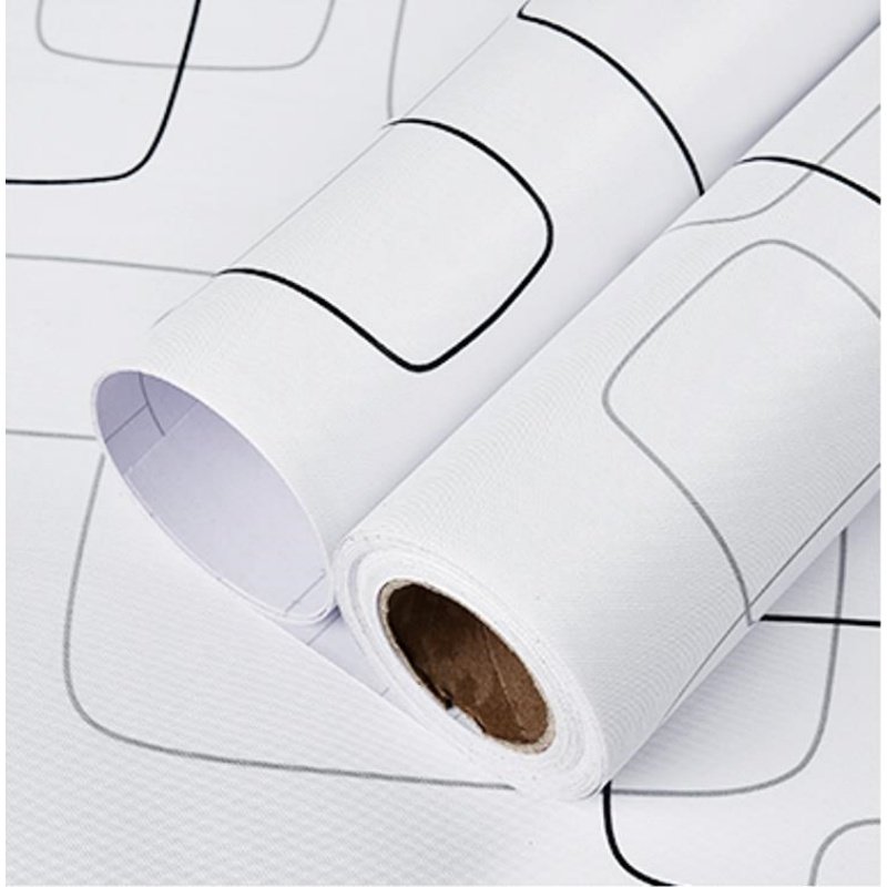 Korean Modern Waterproof Self Adhesive Peel And Stick 3D Adhesive PVC Textured Printed Custom Wallpaper For Kitchen Nightclub