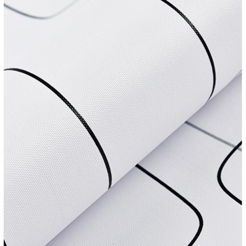 Korean Modern Waterproof Self Adhesive Peel And Stick 3D Adhesive PVC Textured Printed Custom Wallpaper For Kitchen Nightclub
