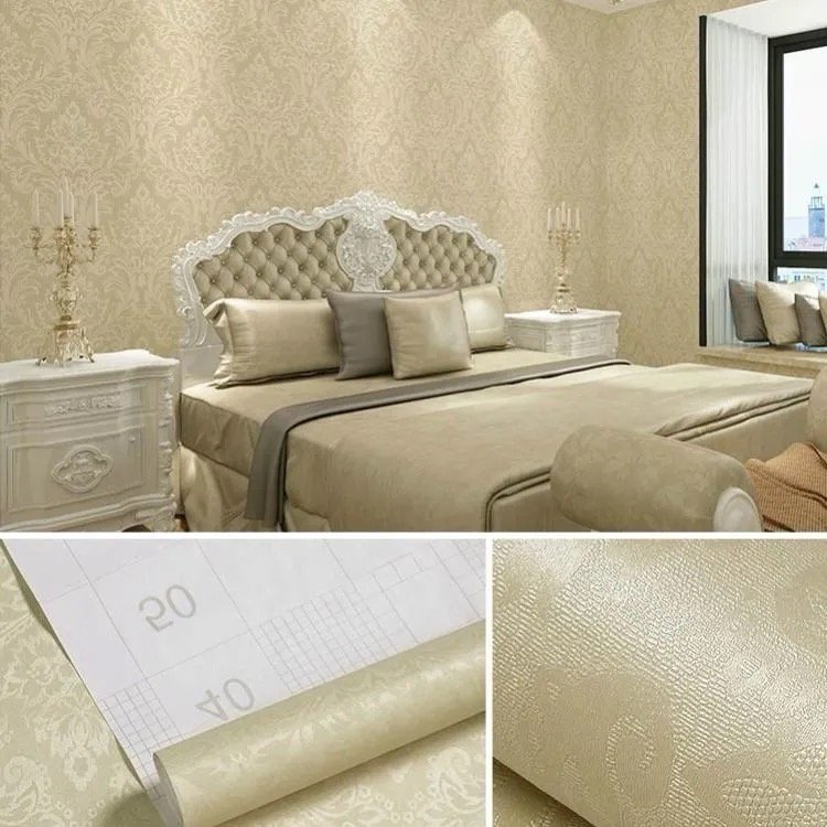 Peel and Stick Wallpaper Rolls Self Adhesive Floral Designs 3d Wallpapers/Wall Coating for Living Room