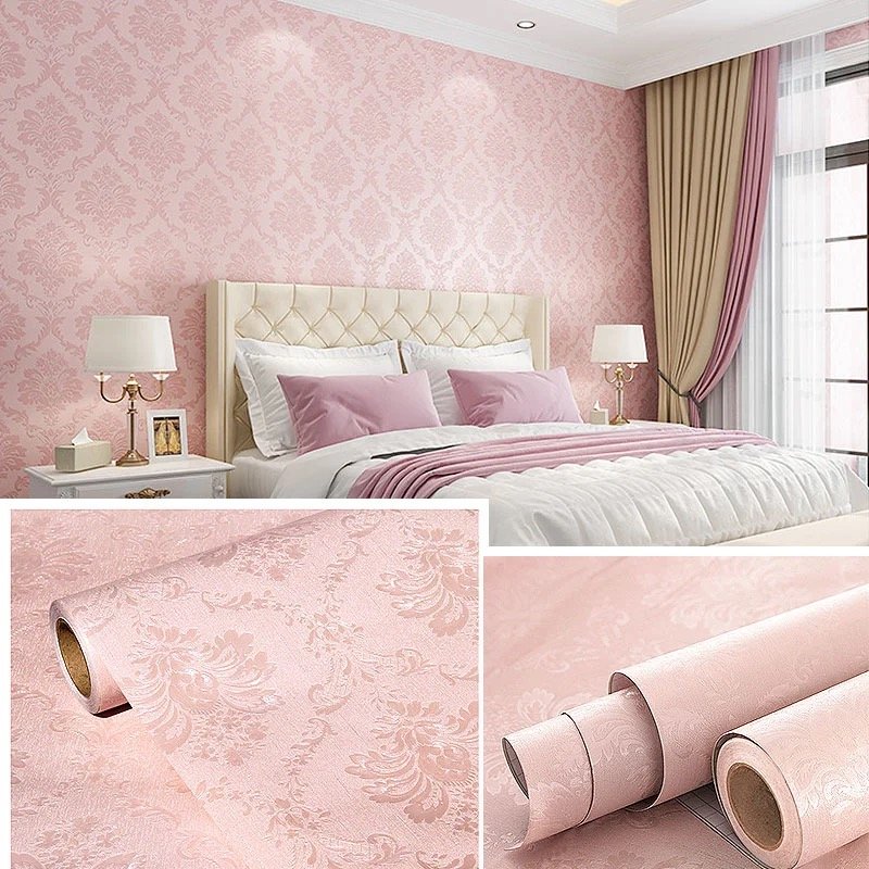 Peel and Stick Wallpaper Rolls Self Adhesive Floral Designs 3d Wallpapers/Wall Coating for Living Room