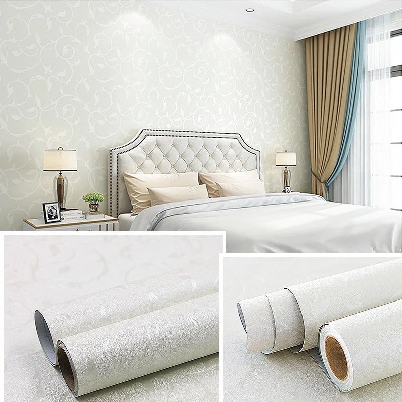 Peel and Stick Wallpaper Rolls Self Adhesive Floral Designs 3d Wallpapers/Wall Coating for Living Room