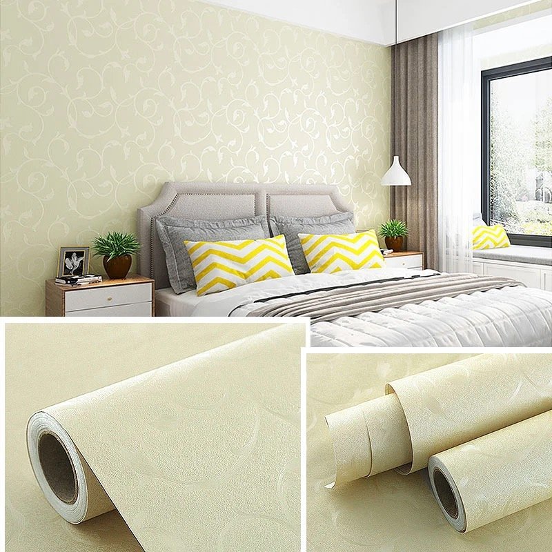 Peel and Stick Wallpaper Rolls Self Adhesive Floral Designs 3d Wallpapers/Wall Coating for Living Room