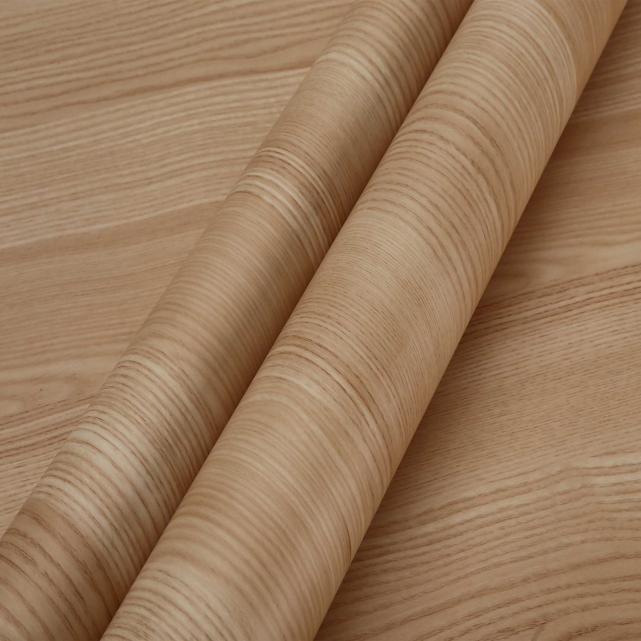 Wholesale PVC Self Adhesive Film For Furniture Decoration Wood Grain Design Decorative Pvc Film Roll vacuum door membrane
