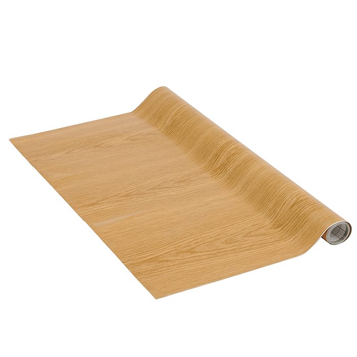 Wood Grain Pvc Waterproof Vinyl Wallpaper Furniture Decorative Film Roll Adhesive Pvc Wooden