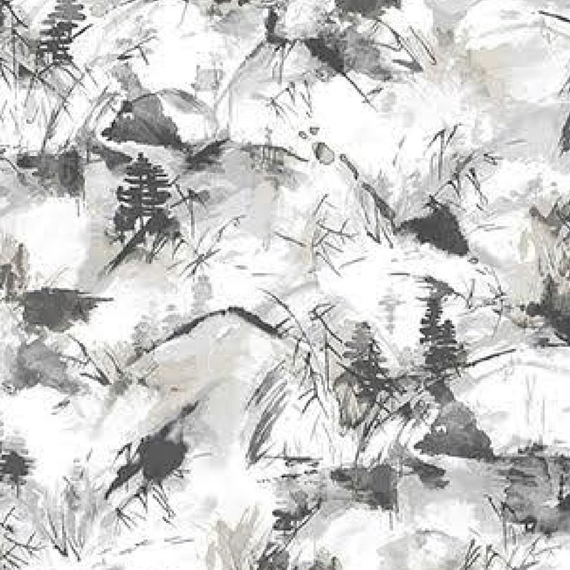 Botanical wallpaper interior wall decoration non woven Floral wallpaper