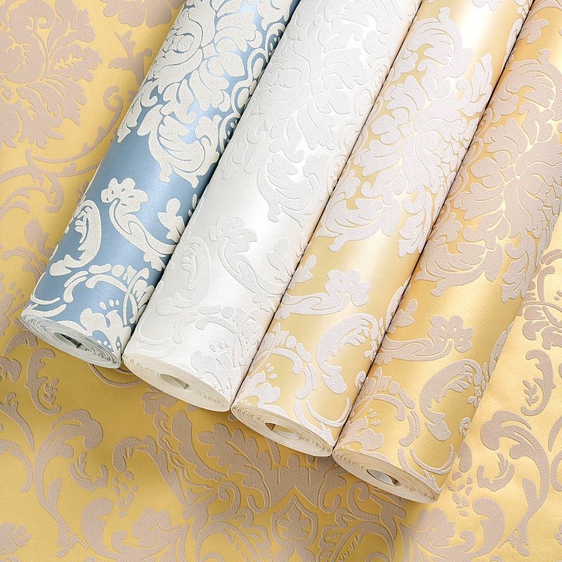 New Most Selling Factory Suede Wallpaper Designs Non Woven Wall Paper Roll Home Decoration 3D Wallpaper