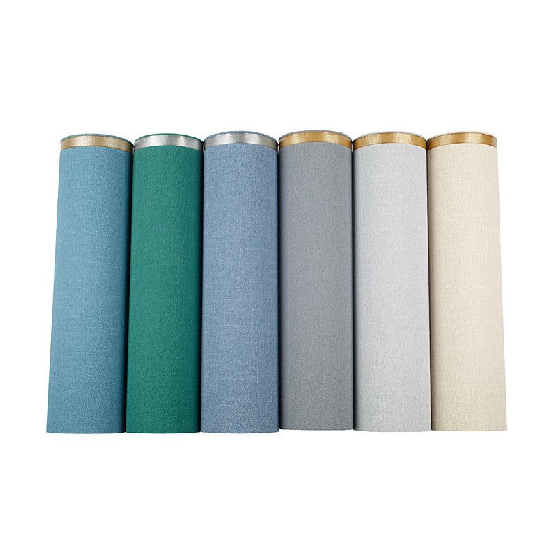 New most selling factory suede wallpapers designs non woven wall paper roll home decoration 3d wallpaper