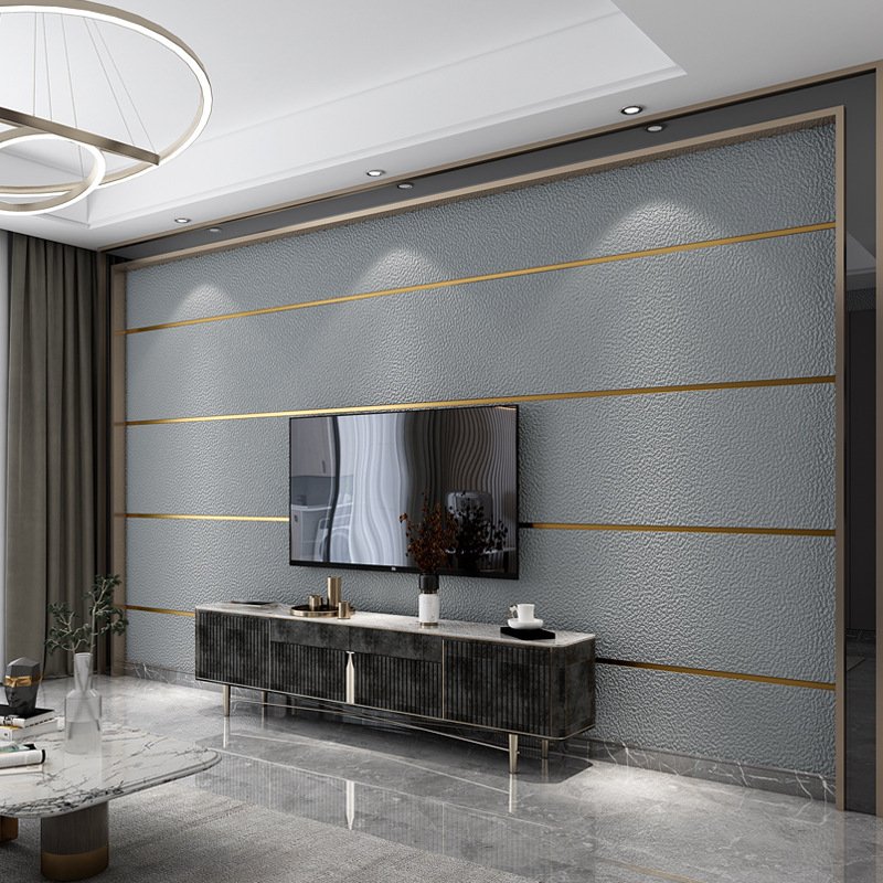 New most selling factory suede wallpapers designs non woven wall paper roll home decoration 3d wallpaper