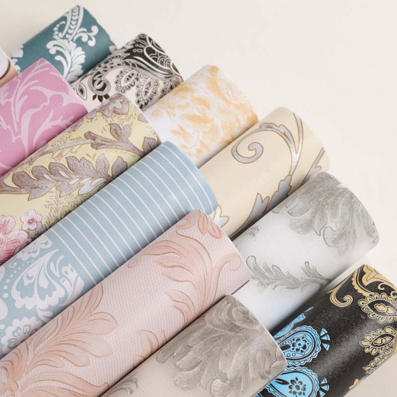 Home decoration interior coating 3d wall paper rolls self adhesive wallpaper